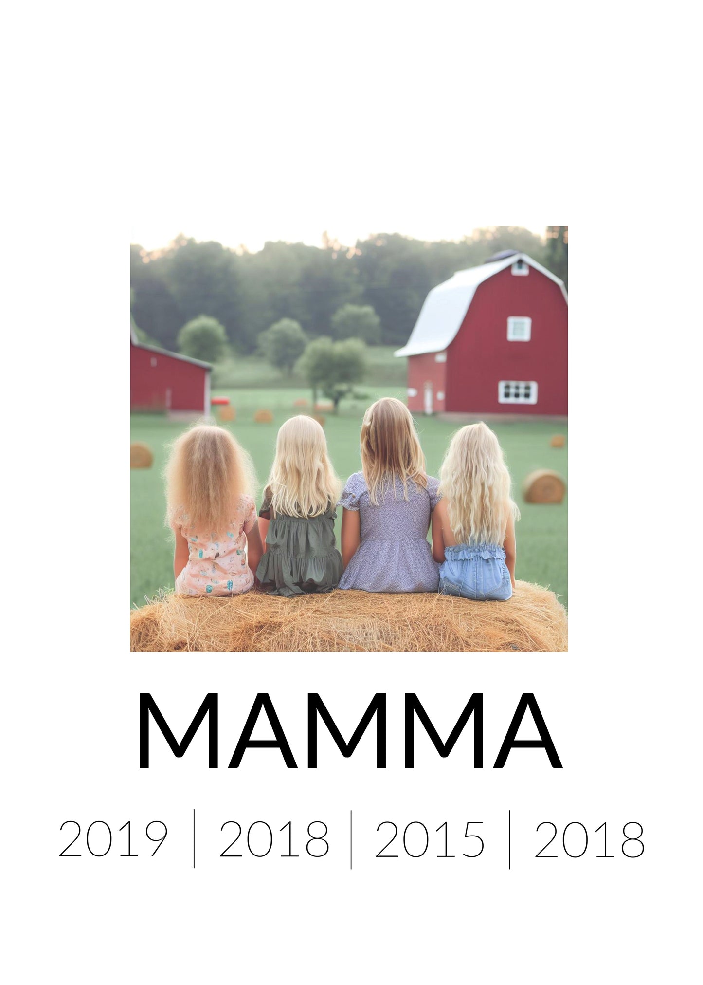 Personlig Morsdagspresent med foto